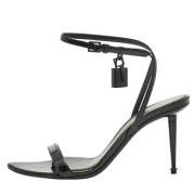 Pre-owned Leather sandals Tom Ford Pre-owned , Black , Dames