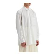 Shirt met gedraaid effect en unieke constructie Comme des Garçons , Wh...