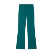 Flare-fit Groene Broek Pinko , Green , Dames