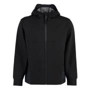 Technische Full Zip Hoodie C.p. Company , Black , Heren