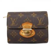 Pre-owned Fabric wallets Louis Vuitton Vintage , Brown , Dames