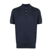 Polo Shirts Brunello Cucinelli , Blue , Heren