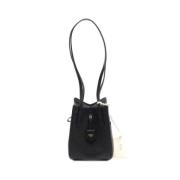 Pre-owned Leather fendi-bags Fendi Vintage , Black , Dames