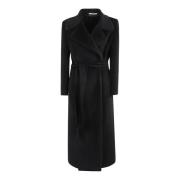 Dameskleding Jassen Zwart Aw24 Tagliatore , Black , Dames