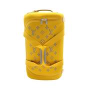 Pre-owned Canvas louis-vuitton-bags Louis Vuitton Vintage , Yellow , D...