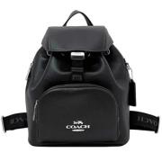 Pre-owned Leather backpacks Coach Pre-owned , Black , Dames