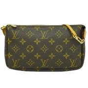 Pre-owned Canvas louis-vuitton-bags Louis Vuitton Vintage , Brown , Da...