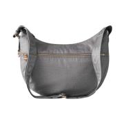 Cloud Luna tas voor stijlvolle uitstraling Borbonese , Gray , Dames