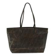 Pre-owned Coated canvas fendi-bags Fendi Vintage , Black , Dames