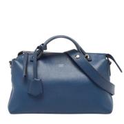 Pre-owned Leather fendi-bags Fendi Vintage , Blue , Dames