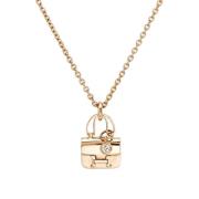 Pre-owned Rose Gold necklaces Hermès Vintage , Yellow , Dames