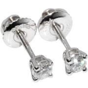 Pre-owned Metal earrings Tiffany & Co. Pre-owned , Gray , Dames