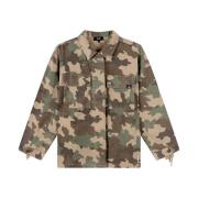 Geweven Army Jack Alix The Label , Green , Dames