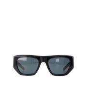 Zwarte Acetaat Zonnebril - SL 740 Saint Laurent , Black , Dames