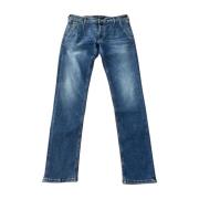 Blauwe Parma Jeans Hand Picked , Blue , Heren