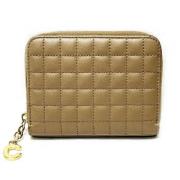 Pre-owned Leather wallets Celine Vintage , Beige , Dames