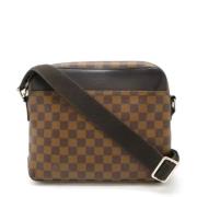 Pre-owned Fabric shoulder-bags Louis Vuitton Vintage , Brown , Dames