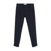 Moderne Slim-Fit Broeken voor Mannen Briglia , Blue , Heren