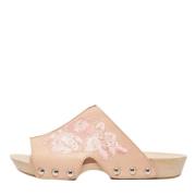 Pre-owned Leather sandals Alexander McQueen Pre-owned , Beige , Dames