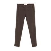 Moderne Slim-Fit Broek Briglia , Brown , Heren