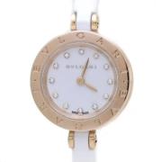 Pre-owned Stainless Steel watches Bvlgari Vintage , White , Dames