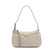 Pre-owned Leather gucci-bags Gucci Vintage , Beige , Dames