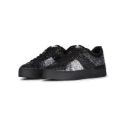 Glitter Sneaker Silvia Highlight Liu Jo , Black , Dames