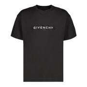 Astro T-shirt in zwart katoen Givenchy , Black , Heren