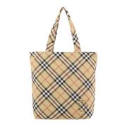 Vintage Check Shopper Burberry , Beige , Heren