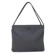 Pre-owned Fabric prada-bags Prada Vintage , Gray , Dames