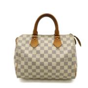 Pre-owned Fabric handbags Louis Vuitton Vintage , Beige , Dames