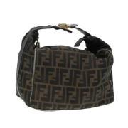 Pre-owned Canvas fendi-bags Fendi Vintage , Brown , Dames