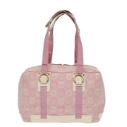 Pre-owned Canvas totes Salvatore Ferragamo Pre-owned , Pink , Dames