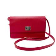 Pre-owned Leather wallets Prada Vintage , Red , Dames