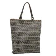 Pre-owned Canvas fendi-bags Fendi Vintage , Beige , Dames