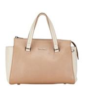 Pre-owned Leather handbags Miu Miu Pre-owned , Beige , Dames