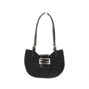 Pre-owned Leather fendi-bags Fendi Vintage , Black , Dames