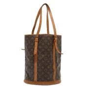 Pre-owned Canvas louis-vuitton-bags Louis Vuitton Vintage , Brown , Da...