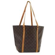 Pre-owned Canvas totes Louis Vuitton Vintage , Brown , Dames