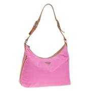 Pre-owned Nylon prada-bags Prada Vintage , Pink , Dames