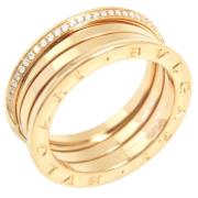 Pre-owned Metal rings Bvlgari Vintage , Yellow , Dames