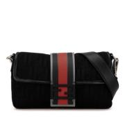 Pre-owned Canvas fendi-bags Fendi Vintage , Black , Dames