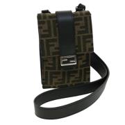 Pre-owned Canvas fendi-bags Fendi Vintage , Black , Dames