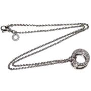 Pre-owned Metal necklaces Bvlgari Vintage , Gray , Dames