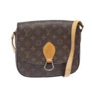 Pre-owned Canvas louis-vuitton-bags Louis Vuitton Vintage , Brown , Da...