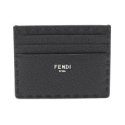 Pre-owned Leather home-office Fendi Vintage , Black , Dames