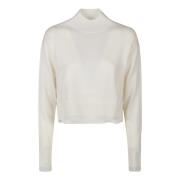 Stijlvolle Spuma Sweater Pinko , White , Dames