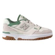 Retro Basketbalstijl Sneaker New Balance , Beige , Dames