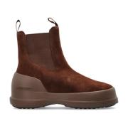 Sneeuwlaarzen MB Luna Chelsea Suède Moon Boot , Brown , Heren