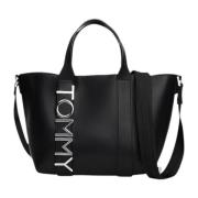 City Bold Mini Tote Tommy Hilfiger , Black , Dames